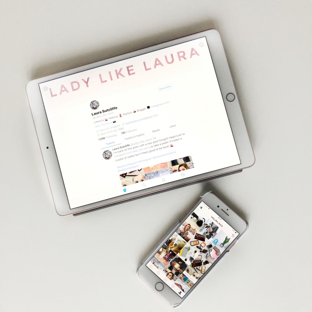Lady Like Laura twitter and Instagram 